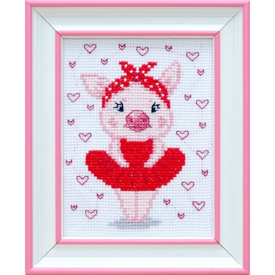 М-0127 "Мімі" (набір для вишивання муліне ДМС) 11х15 см