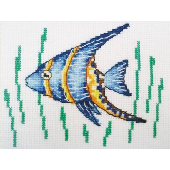 М-0223 "Рибка" (набір для вишивання муліне акрил) 11х15 см