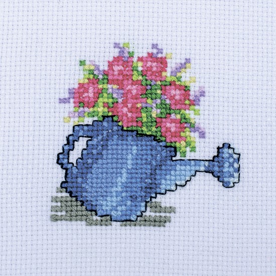 М-0251 "Лійочка" (набір для вишивання муліне ДМС) 11х11 см