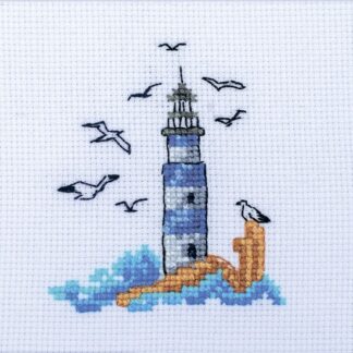 М-0252 "Маяк" (набір для вишивання муліне ДМС) 11х11 см