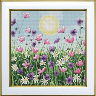 М-0273 "Сонячний день" (набір для вишивання муліне ДМС) 25х25 см