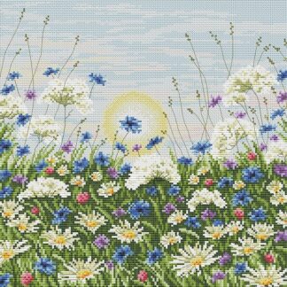 М-0274 "Світанок нового дня" (набір для вишивання муліне ДМС) 25х25 см