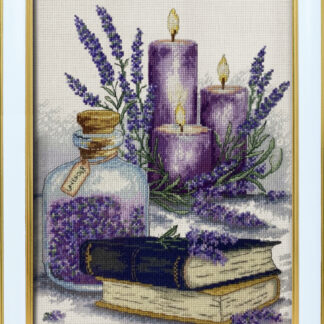 М-0296 "Аромат лаванди" (набір для вишивання муліне ДМС) 21х29 см