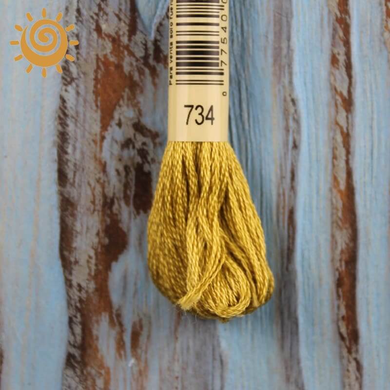 муліне DMC 734