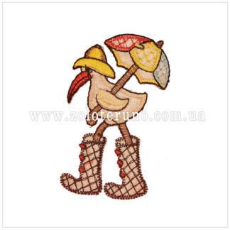 Нашивка на одяг(аплікація) Пелікан