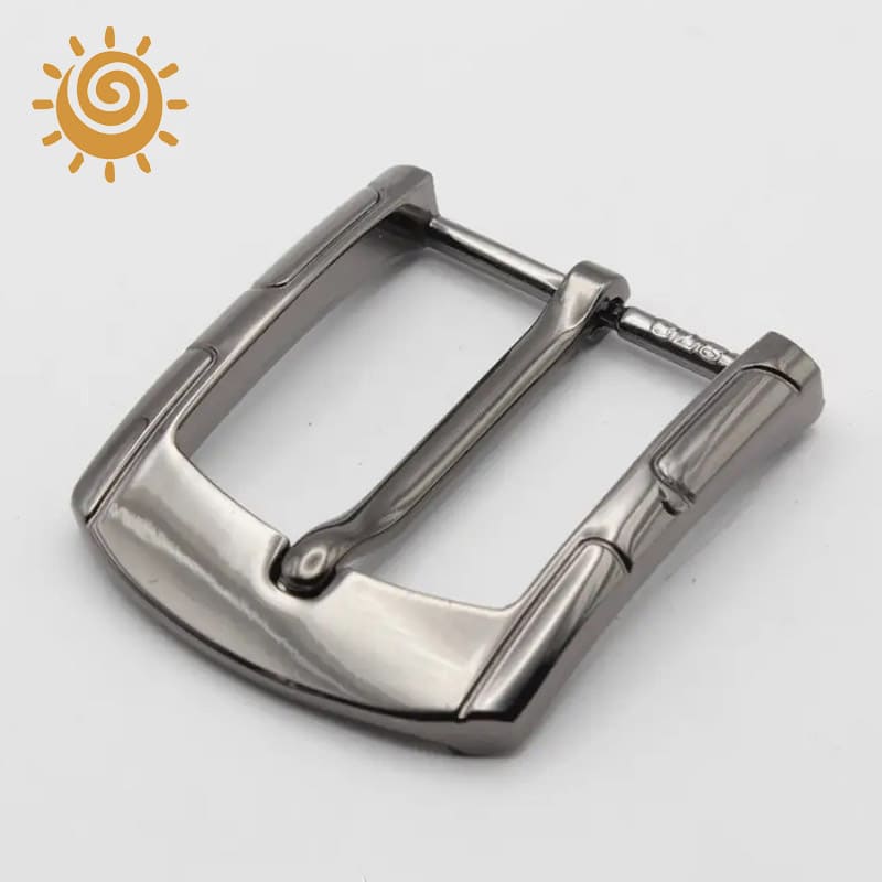 Пряжка металева для ременя брючного, 40 мм - Зображення 2