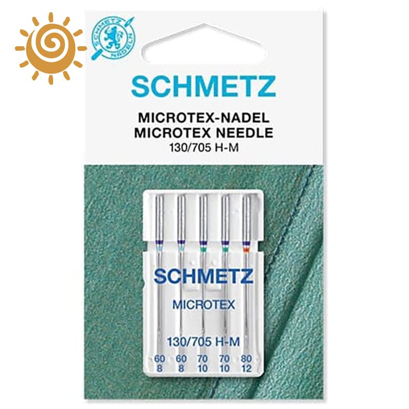 Голка до швейної машинки №60-2,70-2,80-1 Microtex SCHMETZ (Німеччина)