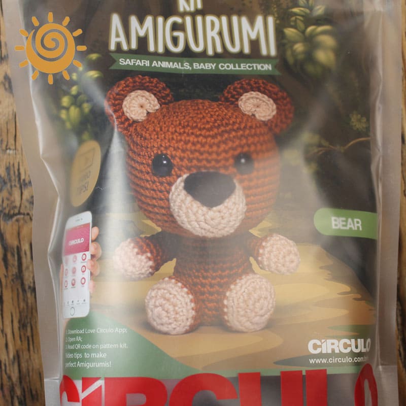 Амігурумі CIRCULO Ведмідь набір
